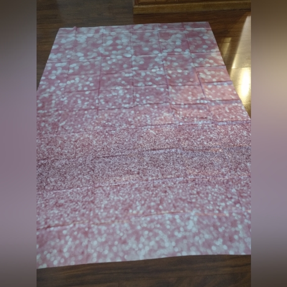 Decorative backdrop cloth with the design shown come unopen (pink/rose gold 8B) - Picture 11 of 12